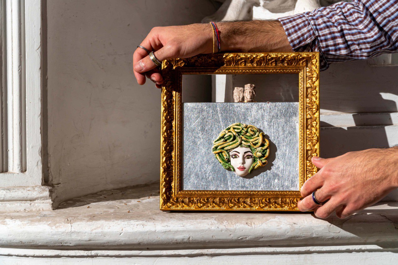 Dettaglio ceramica siciliana